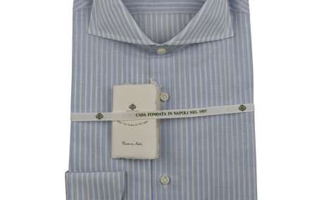 Luigi BORRELLI Cotton Shirt Linen